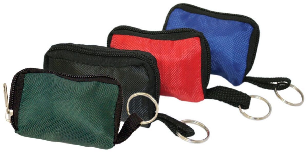 CPR Key Ring Pouch Available with or without gloves