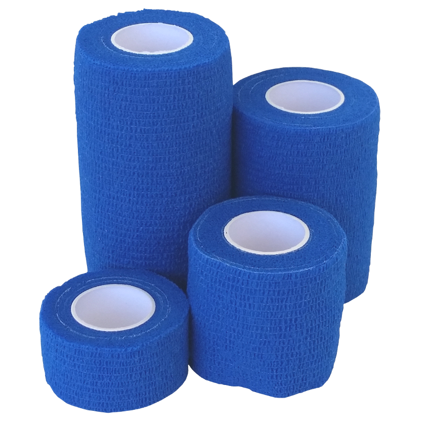 Blue Cohesive Bandage