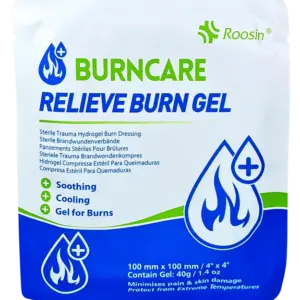 Burn Dressing Gel Soaked Dressing 10x10cm Sterile