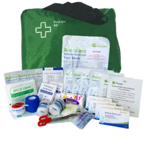 Burn Injury First Aid Kit Soft Pouch - Large / Commercial