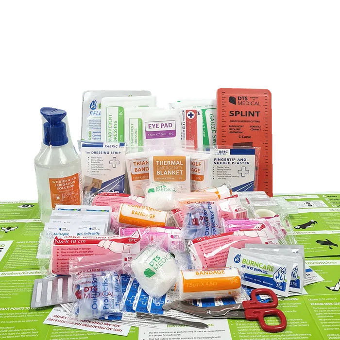 Farm Shed Maxi Comprehensive First Aid Kit Landscape Metal Cabinet