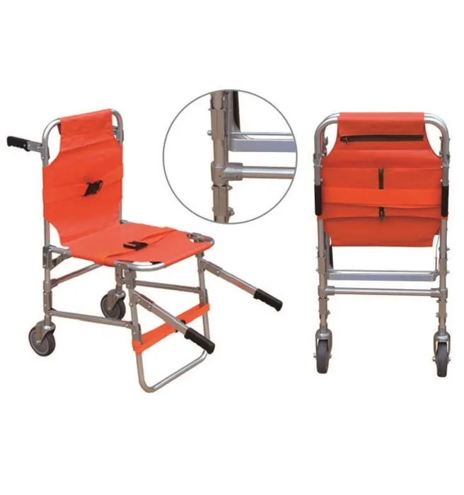 Patient Rescue Stair Chair Stretcher Folding For Infrequent Emergency Use - Image 2