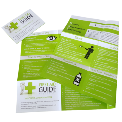 first aid tips booklet