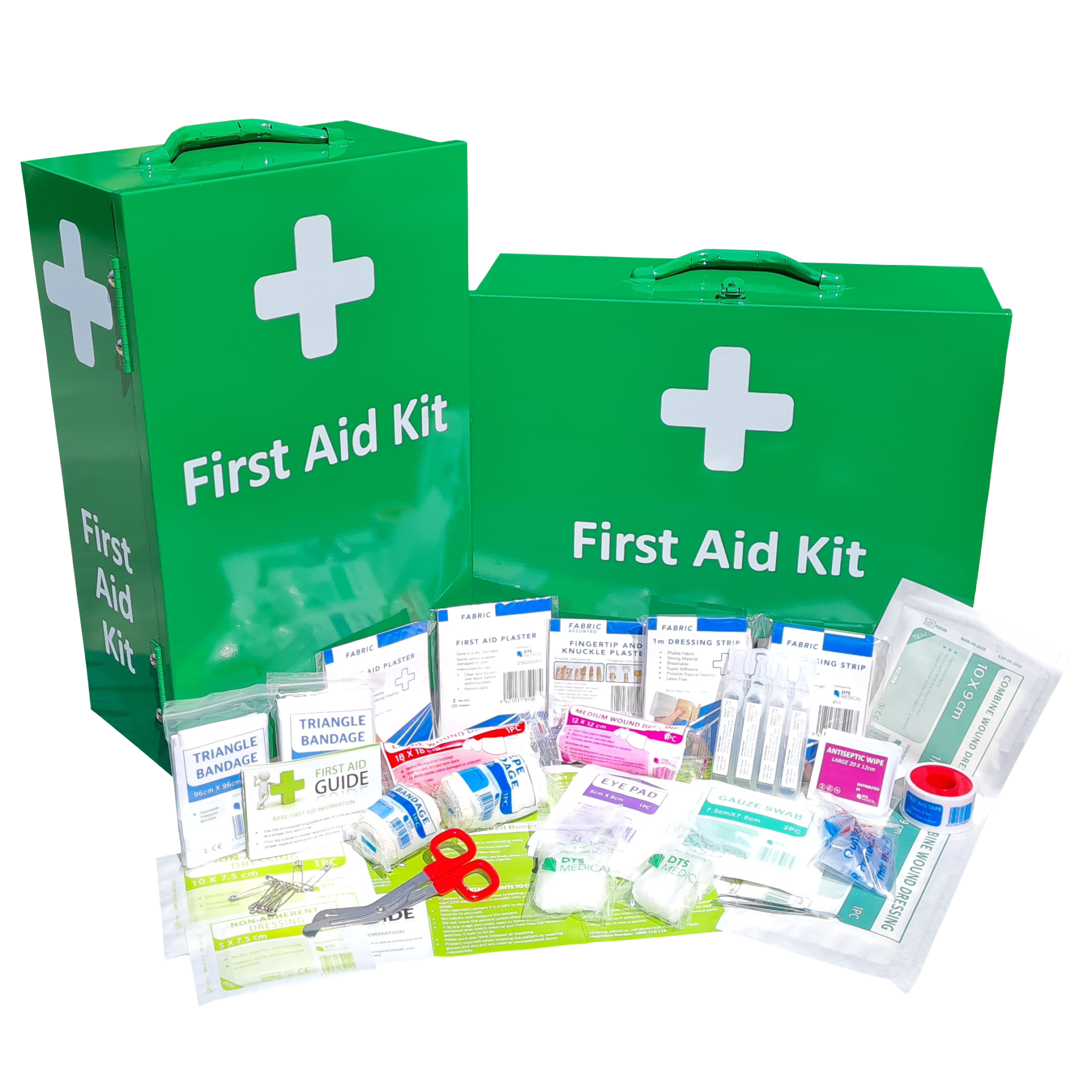 metal first aid box