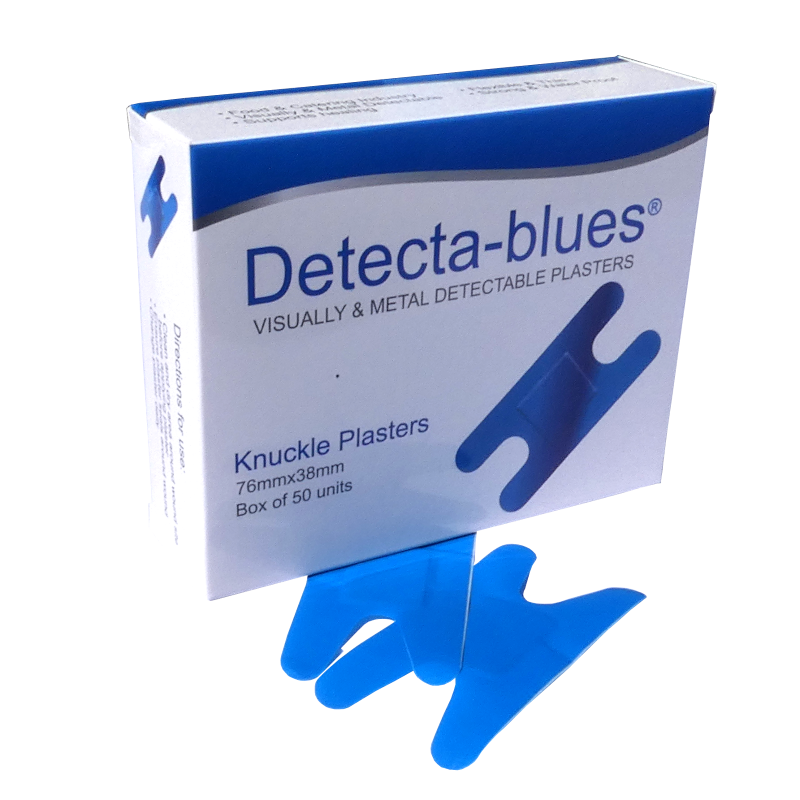 Blue Detectable Shaped Plasters,