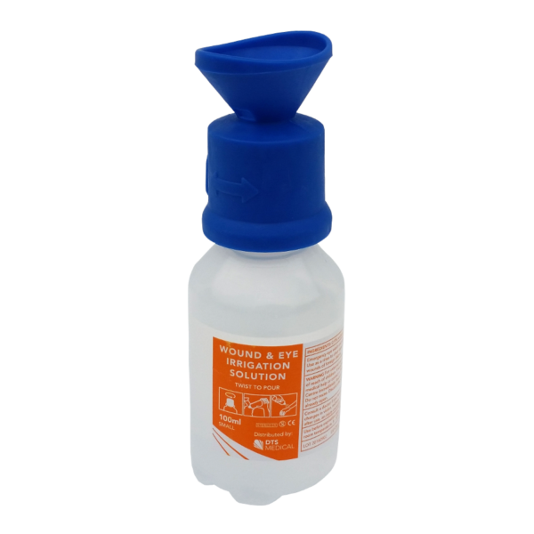 Eye Wash Bottle 100ml, 250ml, 500ml, Prefilled With Saline