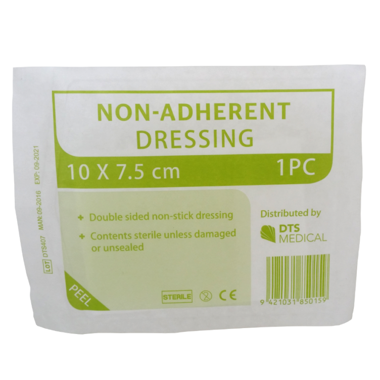 Dressings Non Adherent, 7.5cm x 10cm and 5cm x 7.5cm