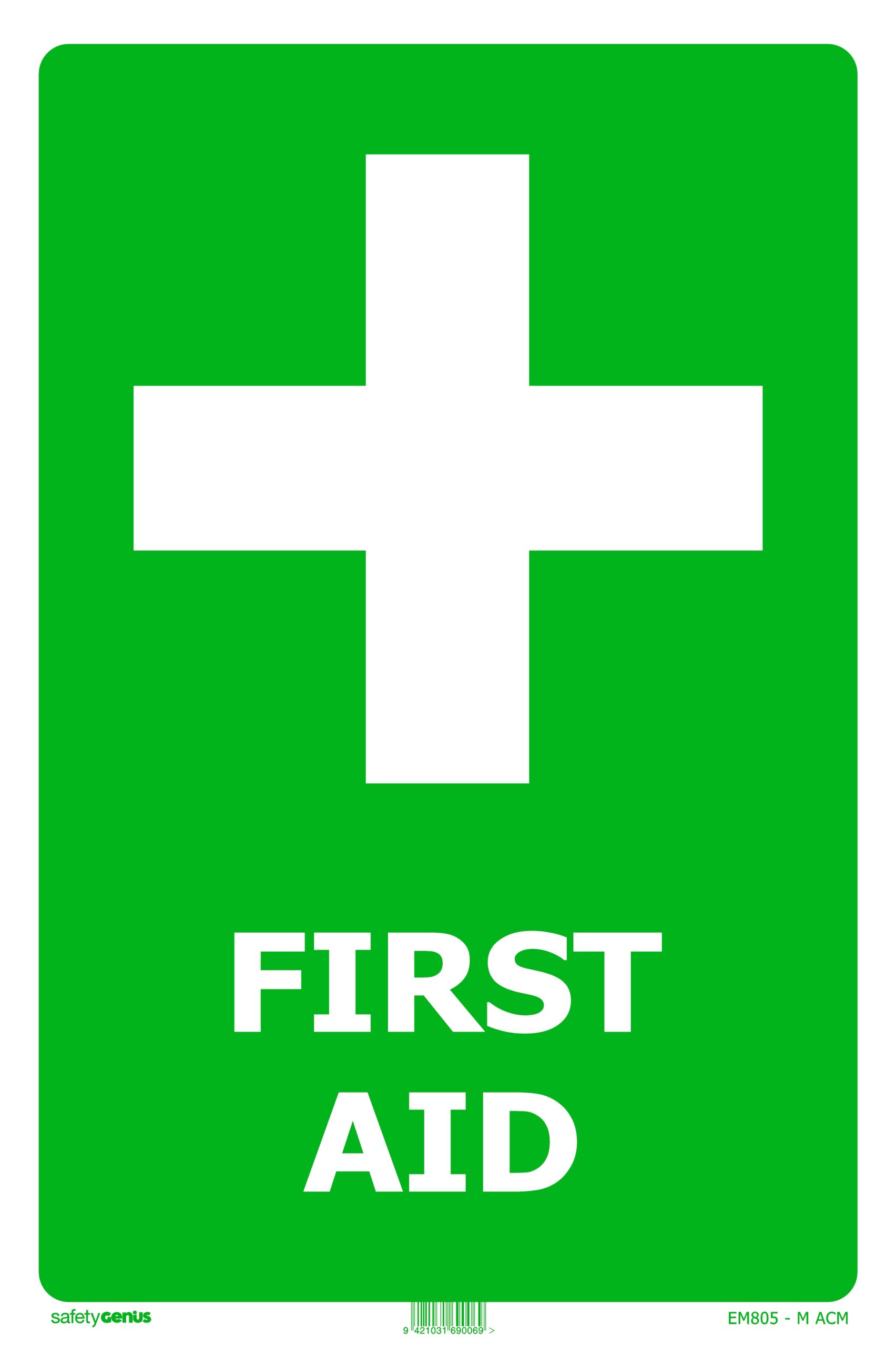 First Aid Sign