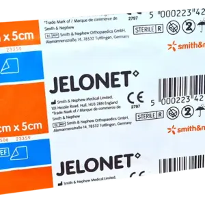 Petroleum Jelly Gauze First Aid Dressing 5x5cm Sterile Single