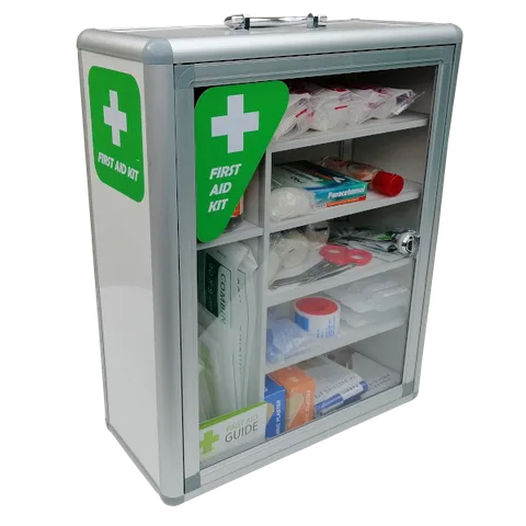 First Aid Plastic Cabinet X large Clear Front Wall Mountable Empty - Image 3