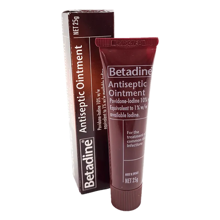 Betadine Antiseptic Cream in Tube 25g