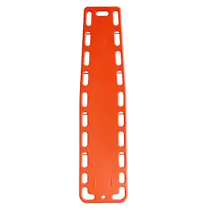 Patient Backboard with Straps Lightweight Durable Plastic