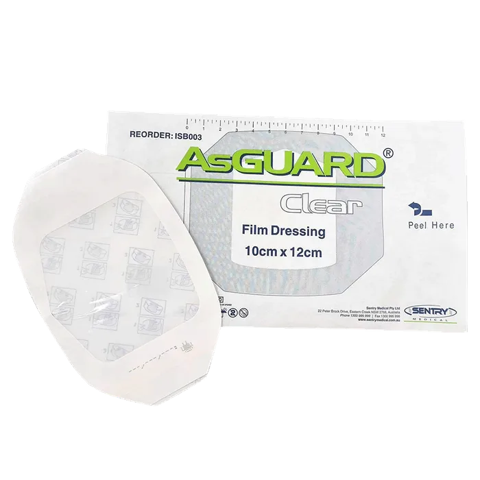 Clear Waterproof plain dressing 10x12cm single - Image 2