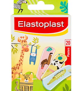 Elastoplast Water-Resistant Kids Animal Plasters Pack 20